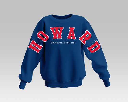 BLUE HOWARD BADDIE FULL SWEATSHIRT